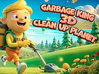 Garbage King 3D - Clean Up Planet