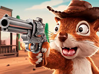 Squirrel with a gun!